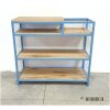 retro LP kast pastel blauw retro LP kast pastel blauw
