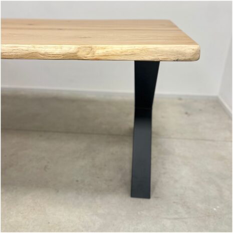 Boomstam blad met X poot 300x100 cm voorraadmodel