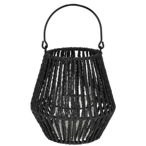 JENS Living Lantaarn Jacky Zwart Small 25204