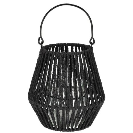 JENS Living Lantaarn Jacky Zwart Small 25204