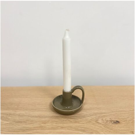 SENZA kaars standaard Sven Keramiek Groen