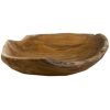 Teakhouten schaal 40cm Teakhouten schaal 40cm