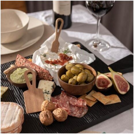 houten serveerplank voor de feestdagen