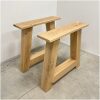 mooie Eikenhouten A poot onderstel voor een eettafel moderne Eikenhouten A-poot onderstel voor een eettafel