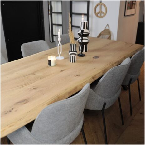 Boomstamtafel met M-poot Milo blad details