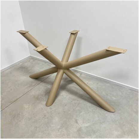 Stalen matrix meubelpoot 150 cm Beige Grijs