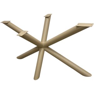 Stalen matrix spinpoot 150 cm Beige Grijs