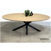 tafel eiken ovaal met verjongde rand Oliver