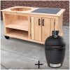 Buitenkeuken opbergkast tegel 150 + Bastard Urban Large