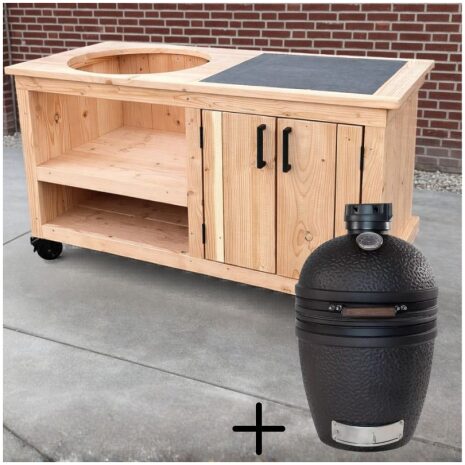 Buitenkeuken opbergkast tegel 150 + Bastard Urban Large