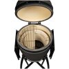 Detailfoto Grill Guru Prime Matt Black Large Kamado - Multi Level System