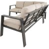 Loungehoekset Estoril Beige Lesli Living loungeset buiten Loungehoekset Estoril Beige Lesli Living loungeset buiten