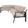 Loungeset buiten Estoril Beige Lesli Living Loungeset buiten Estoril Beige Lesli Living