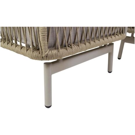 Loungeset tuin Akiro Beige Lesli Living aluminium poten
