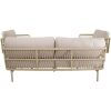Loungeset tuin Akiro Beige Lesli Living olefin kussen beige