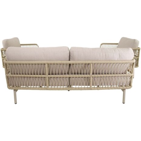 Loungeset tuin Akiro Beige Lesli Living olefin kussen beige