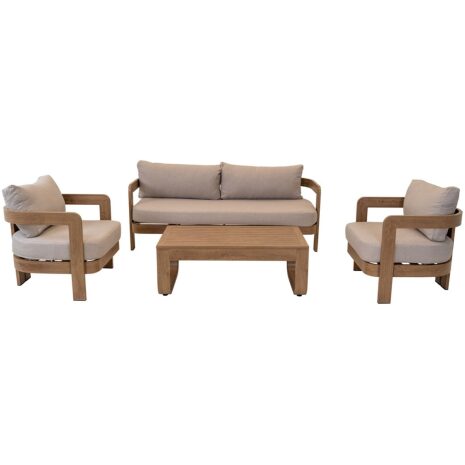 Loungeset tuin Mylo Lesli Living met lounge tafel