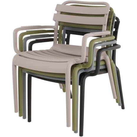 Loungestoel Torvi Lesli Living stapelbare tuinstoelen
