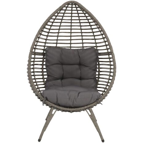 Relaxstoel Chill grijs Lesli Living