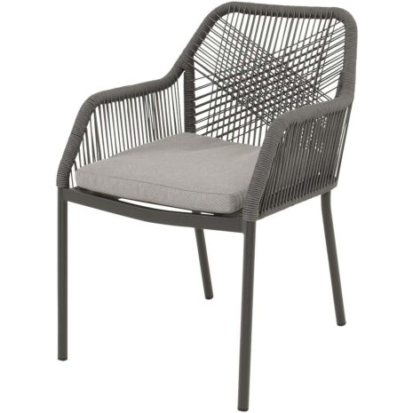 Stapelstoel Akita grijs Lesli Living