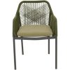 Stapelstoel Akita groen Lesli Living tuin stoel