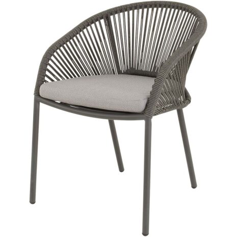 Stapelstoel Hirado grijs Lesli Living