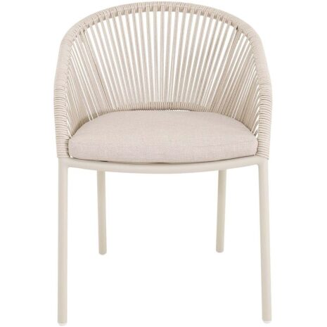 Stapelstoel tuin Hirado beige Lesli living