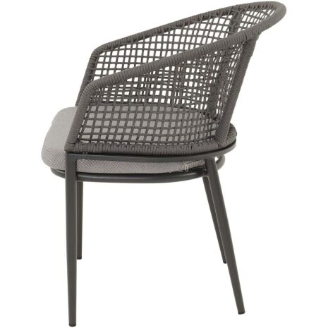 Tuin stoel buiten Kioto grijs Lesli Living