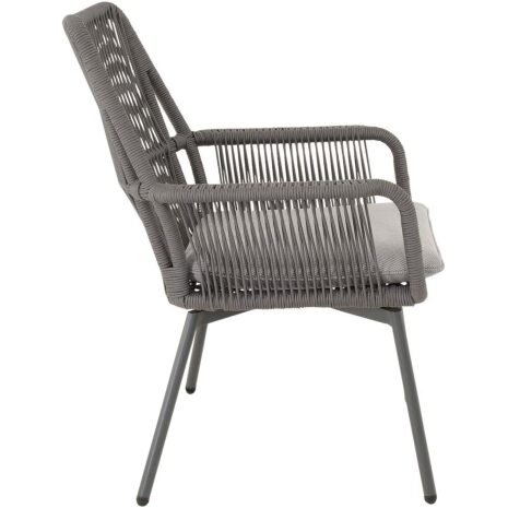 Tuinstoel Silas grijs Lesli Living terras stoel