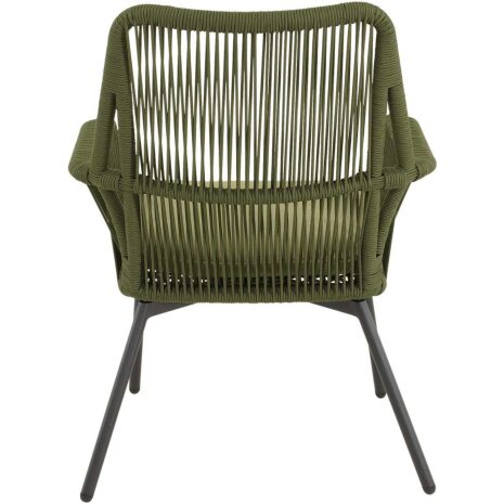Tuinstoel Silas groen Lesli Living robe detail