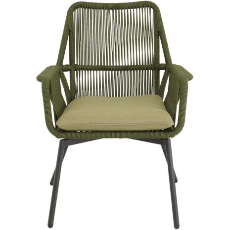Tuinstoel Silas groen Lesli Living tuinstoel buiten