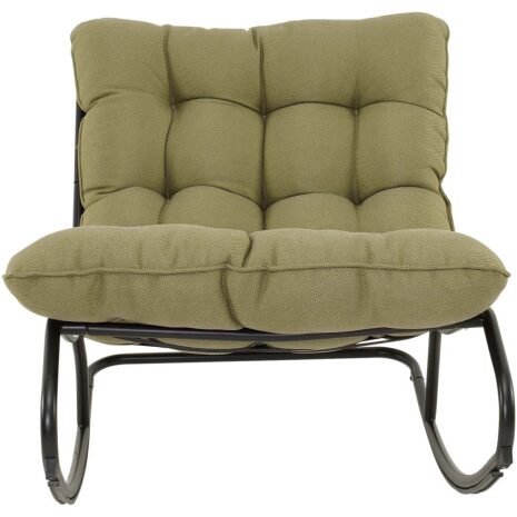 lounge Schommelstoel Zenzi groen Lesli Living