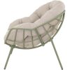 loungestoel Cozy beige Lesli Living relaxstoel