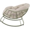 schommelstoel Cozy beige Lesli Living Lounge Stoel