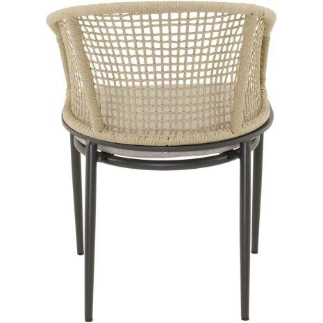 stoel voor de tuin Kioto beige Lesli Living