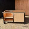 Buitenkeuken 150 cm met HPL koper blad en opbergkast