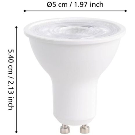 Dimbare GU10 lichtbron met app bediening