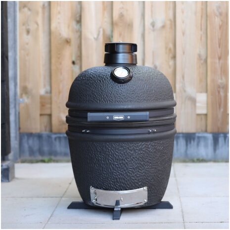 Grill Guru medium mat zwart kamado