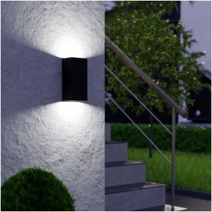 Moderne buitenlamp IP55 voor gevel EREMITANA