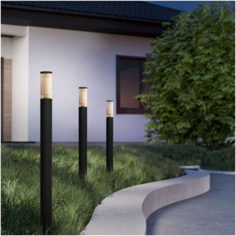 Vloerlamp buiten SALLE zwart E27 Vloerlamp buiten SALLE zwart E27