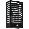 Wandlamp buiten ALAMONTE zwart met sensor