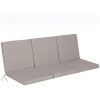 Kussen driezits taupe Kussen driezits taupe