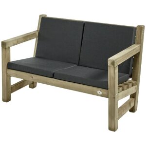 Houten Loungebank 2-zits Geïmpregneerd
