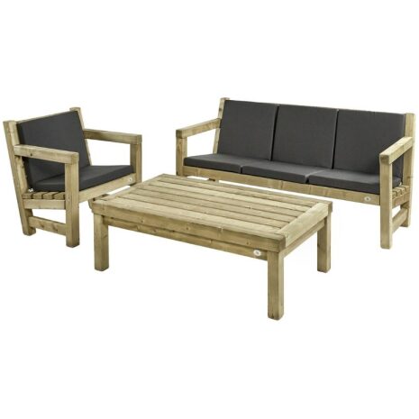 Loungetafel met kussens