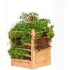 Multi plantenbak kruidenbak lariks B60xD60xH80 cm