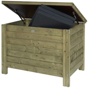 Houten Opbergbox Geïmpregneerd 120cm