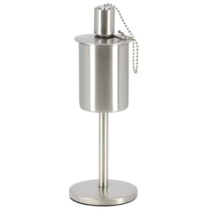 RVS Tuinfakkel S zilver