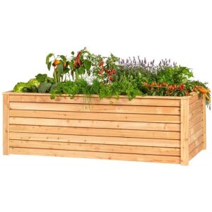 Verhoogde Lariks Plantenbak Donau 190x90x65 cm