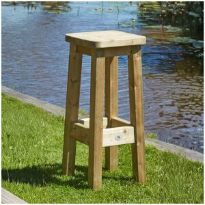 Houten Barkruk Geïmpregneerd