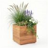 bloembak teakhouten 60x60x60